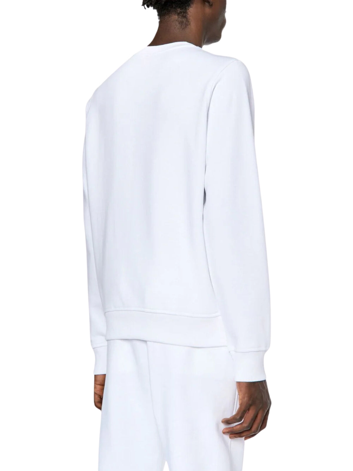 Diesel Sweater Ginn Logo White